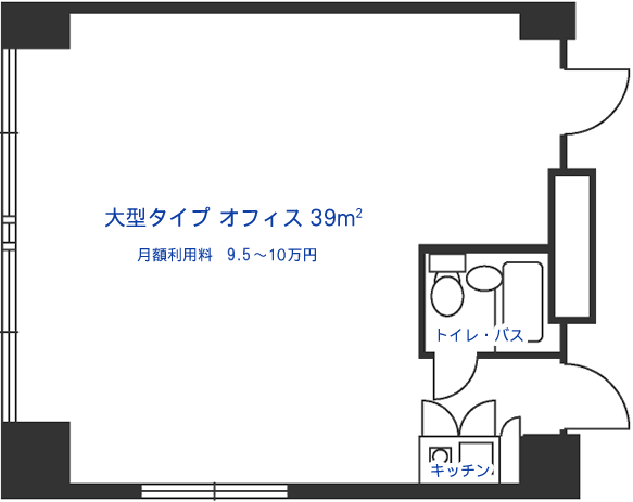 オフィス平面図